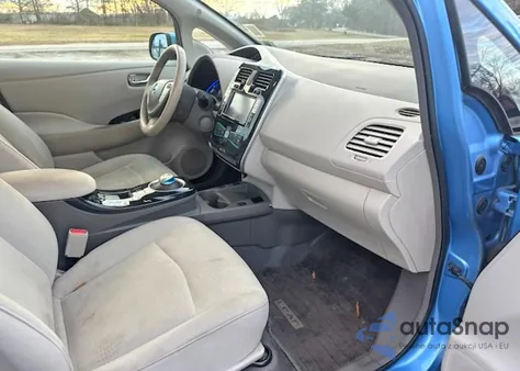 2012 Nissan Leaf Sv from USA, damaged, VIN JN1AZ0CP3CT020509